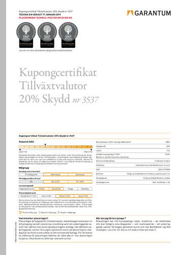 Stärks valutakorgen mot euron påverkas din investering positivt, och tvärtom om valutakorgen försvagas mot euron.
