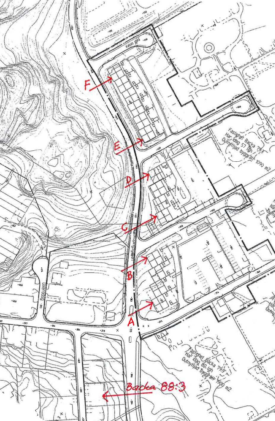 Störningar En bullerberäkning har utförts och konstaterat att trafikbullernivån kommer att ligga under gällande riktvärden även när