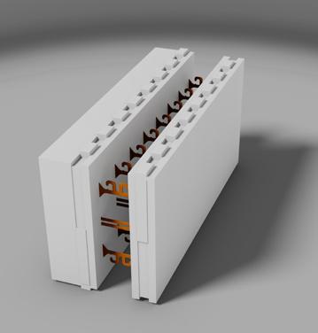Blocken är vändbara, både hörn och standard block, och ger på så sätt en mindre variation av blocktyper än tidigare
