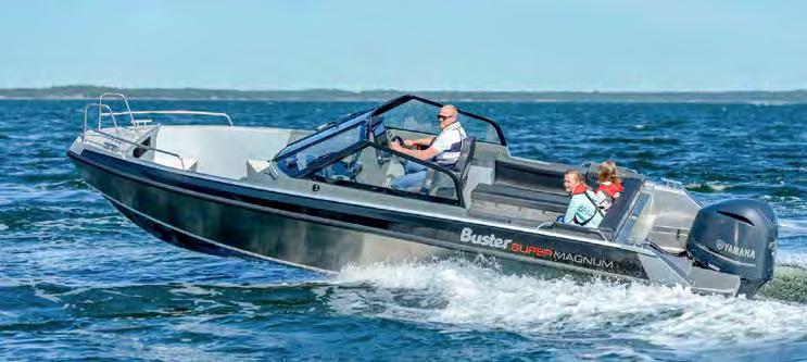 NYHET! Buster Super Magnum Special Edition 3 560.-/månad* KG 7,70 2,50 1 395 400 250-350 hk 10 YAMAHA F225FETX... 739 000.- Ord. pris... 809 408.- Du sparar...70 408.- YAMAHA F300BETX... 785 000.
