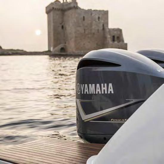 DET HÄR ÄR YAMAHA. BYGGD FÖR VATTEN Båtälskare över hela världen väljer kraftfull, pålitlig och tyst motorkraft från Yamaha för att få ut mesta möjliga av varje ögonblick.