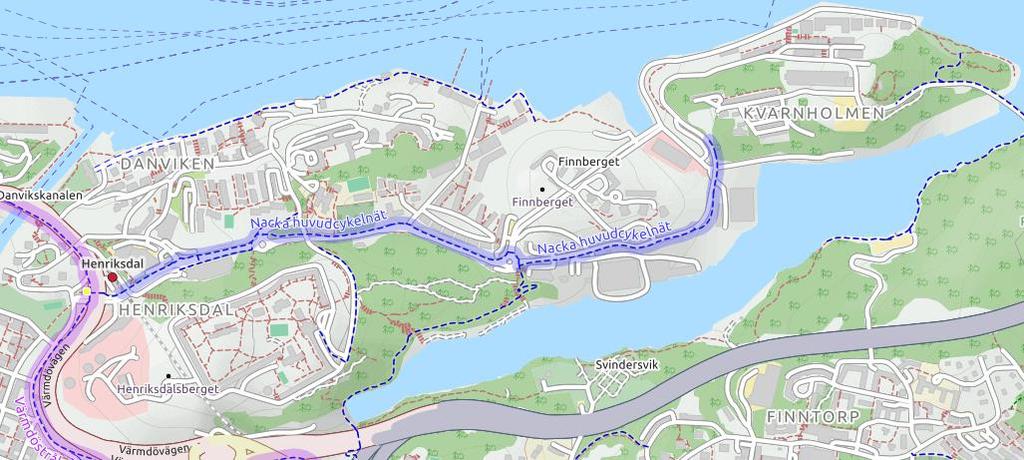 7 CYKELTRAFIK Några mätningar av gång- och cykelflöden ingår inte i denna utredning. En ökad gång och cykeltrafik kommer inte att påverka framkomligheten.