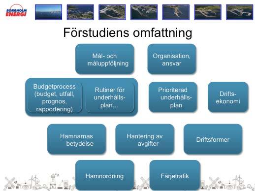 9 rekommendationer som ges i denna rapport, bland annat beträffande aspekterna Organisation och ansvar resp.