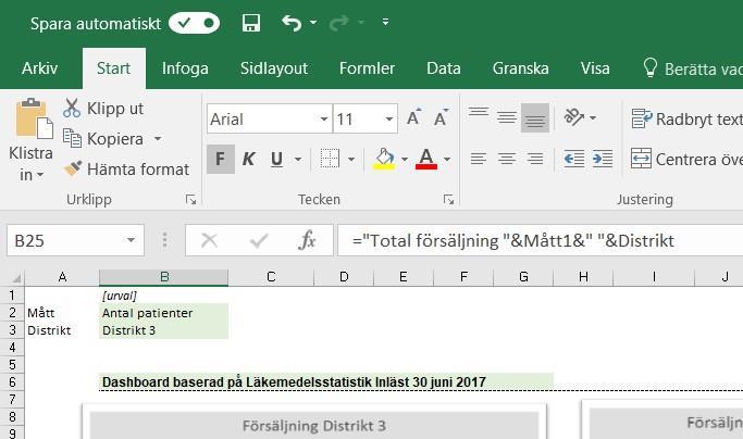 Snabbformler Ett effektivt sätt att lägga in enklare formler när du vill ha det för ett helt område, du gör två steg i ett!