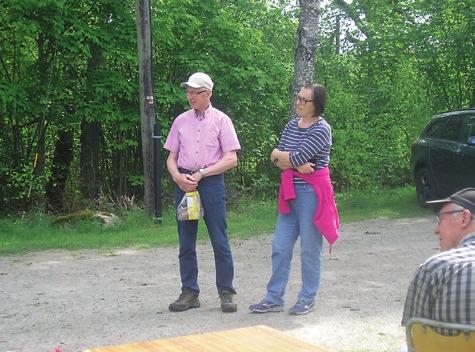 Nyhetsbrev för Hjortsberga & Kvenneberga nr 2-2018 Foto: Anita Magnusson Ingvar Johansson och Ylva Kvennefeldt