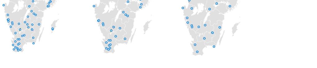 *OBS att figur G visar en underrepresenterad bild av Liten lungmask på grund av att utförd analys ej är avsedd för larver.