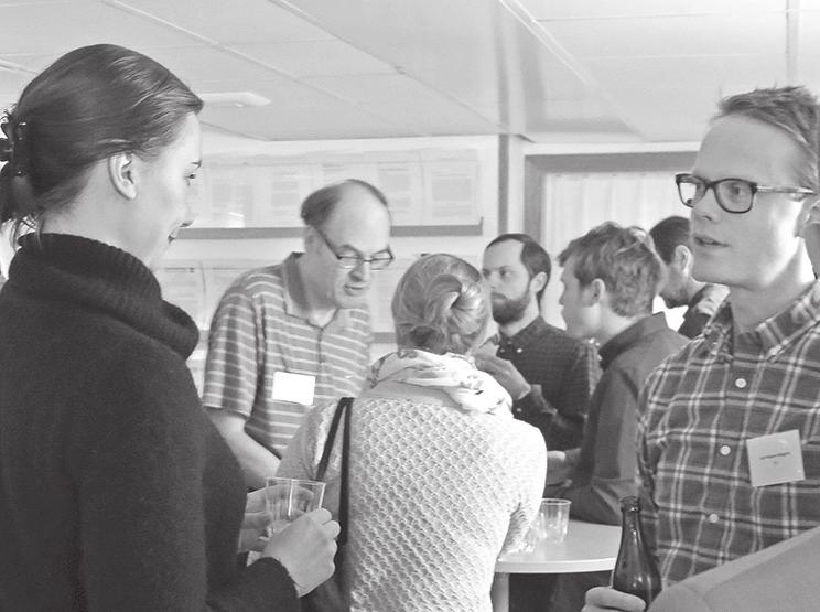 Programcheferna presenterade de fem forskningsprogrammen: Entreprenörskapets ekonomi, Institutionernas ekonomi, Tjänstesektorns ekonomi, Elmarknadens ekonomi
