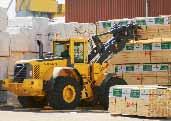 Hydraulsystemet i L110E är förberett för att kunna extrautrustas med en tredje hydraulfunktion.