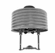Modell G5 56 300 Standardtäckning, Dold Hängande Sprinkler SIN RA4014 Gängor: 1/2" NPT eller ISO 7 1 R 1 /2 Nominell K faktor: 5,6 (80 metrisk) Max.