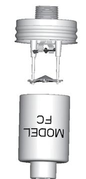 Installation Modell G5 series sprinklers är avsedda att installeras i enlighet med NFPA 13 samt andra behöriga myndigheters krav.