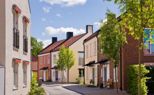 Gestaltningsprinciper - Prästgårdsgärdet A. Gestaltningsprinciper Området ligger i ett exponerat läge i landskapet och syns från håll.