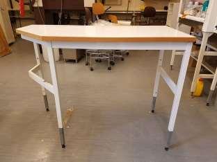 Labbänk 5 kantig, 1200x600x900 - demonterad Streckkod Antal(st) Totalvikt(kg)