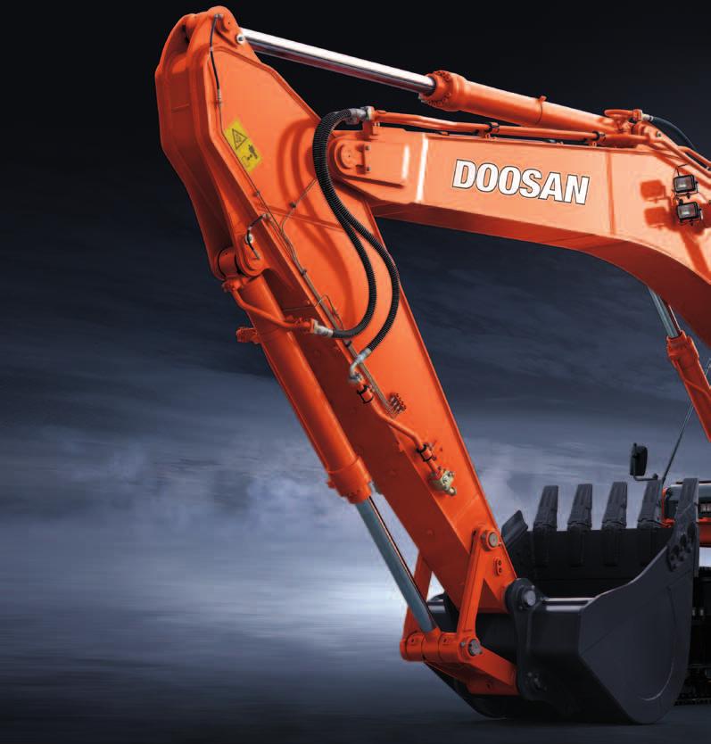 DOOSAN DX480LC hydraulgrävmaskin: En n Se på dessa innovationer!