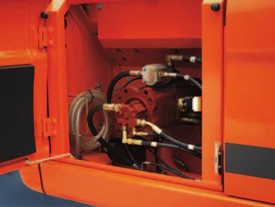 Den kombineras med det nya elektroniska kontrollsystemet e-epos, vilket optimerar kompromissen mellan kraft och bränslebesparing. Den högeffektiva motorn, 328 hk (245 kw) har förbättrad dragkraft.