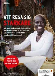 AKTUELLT STORA KÖPINGE FÖRSAMLING Fastekampanjen Att resa sig starkare var temat för fastekampanjen 2018.