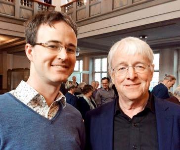 Roliga sånger! Fantastiskt att få sjunga med en så legendarisk körledare som Robert Sund, säger Elisabeth Ahlstrand.