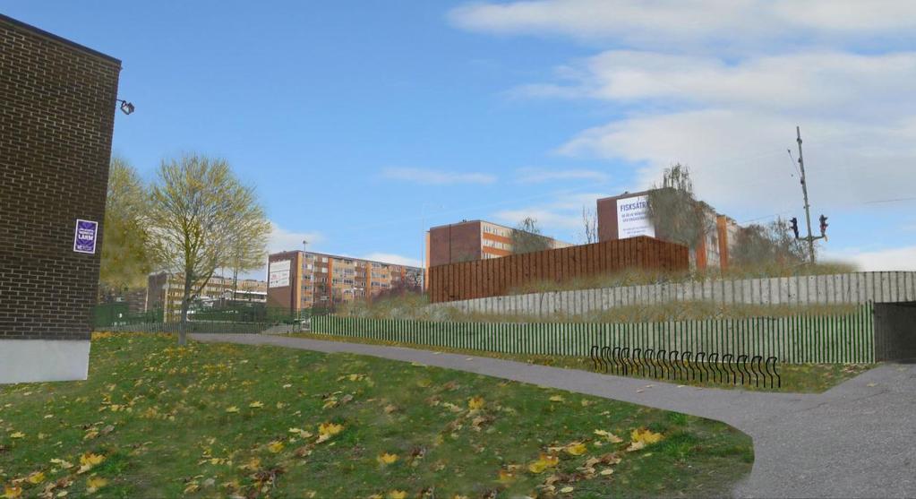 Dess föreslagna placering invid omgivande naturmark och karaktäristisk tegelarkitektur ställer krav på hur byggnaden gestaltas.