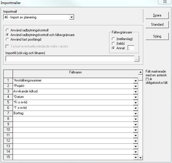 Funktionen kan exempelvis vara användbar om det är många anställda som under en dag ska planeras på en utbildning.