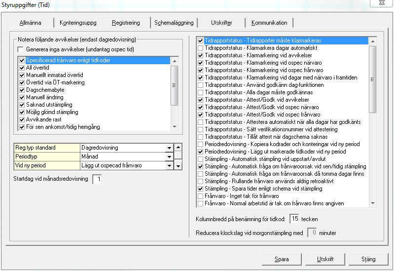 FLEX Tidredovisning Användarmeddelande (januari 2014) 9 Spara och visa tider enligt schema För de anställda som använder systemet så att tider enligt schema