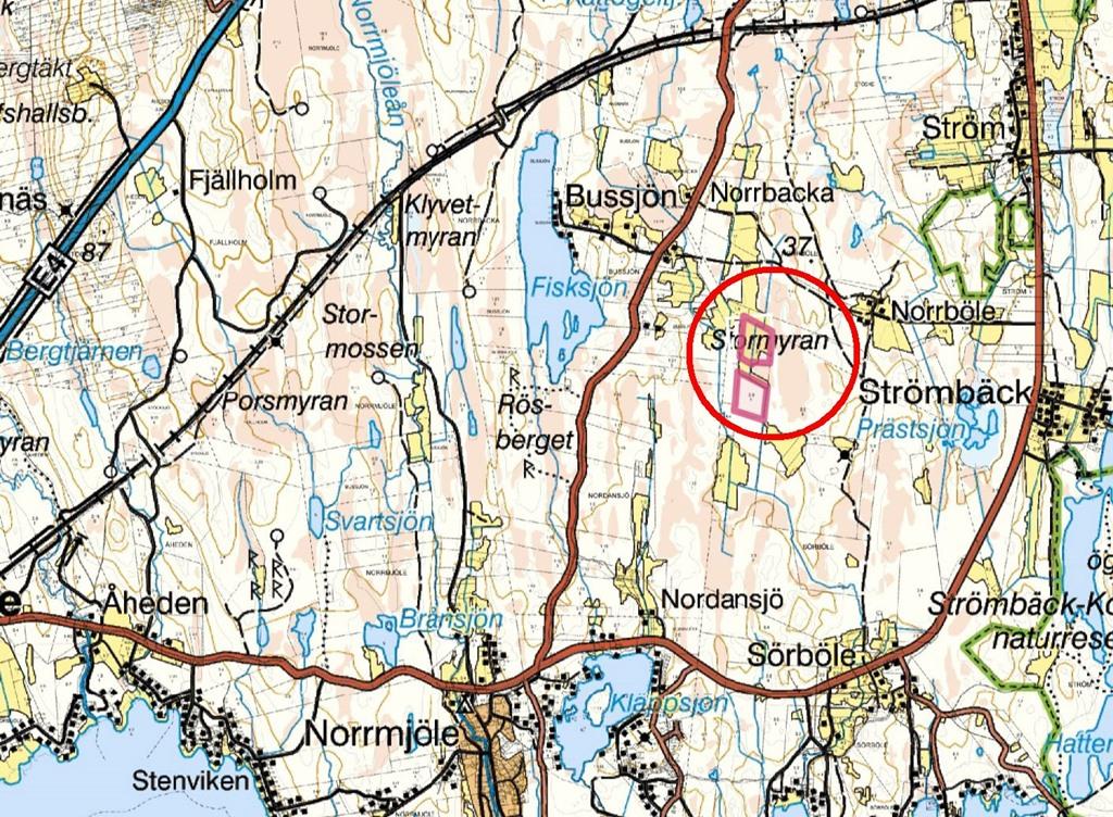 OBJEKTSBESKRIVNING SÖRBÖLE 3:9 Fastighet Fastigheten Umeå Sörböle 3:9 Adress Belägen i Umeå kommun och Teg församling. Det finns 2 skiften.