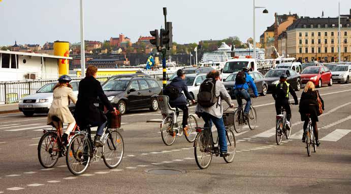 Fördelning av Länsplanens medel Foto: Mostphoto/Roland Magnusson ÅTGÄRDSOMRÅDE CYKEL Cykeln som färdmedel har på senare år blivit allt mer populär och det finns en samsyn bland länet aktörer om att