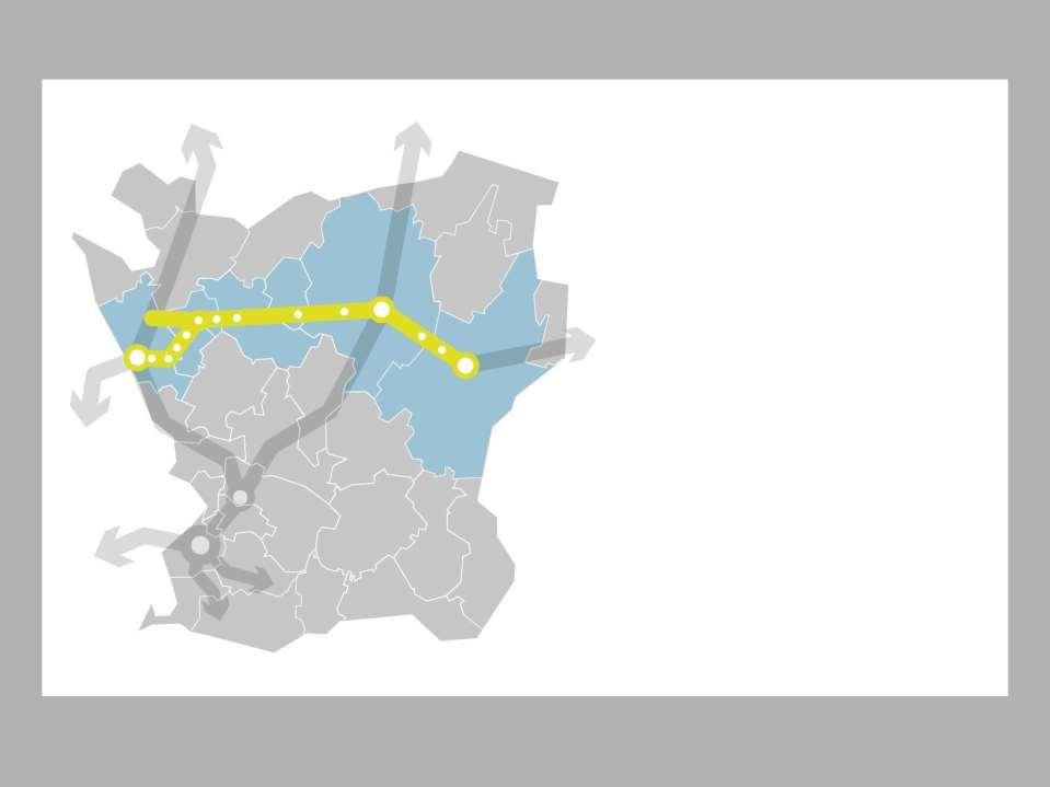 Skånebanan Investeringar för en stärkt skånebana ska prioriteras i nationell transportinfrastrukturplan Regional och kommunal planering ska