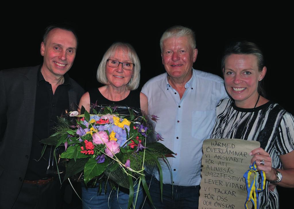 Välkommen till den 18:e Jazzfestivalen i Alingsås! Welcome to attend the 18th Jazz Festival in Alingsås! Det är en fantastisk tradition som skapats under alla dessa år.