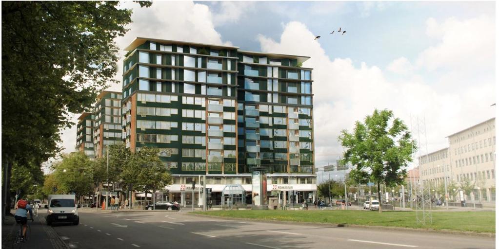 9/10 FÖRSLAG Nedan redovisas ett förslag som följer intentionerna i gestaltningsprinciperna framtaget av Semrén och Månsson arkitekter.