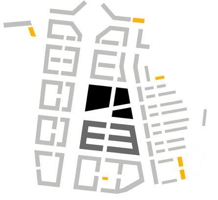 Centrumet är tänkte att få flöde från de som bor i området, de som passerar Dag Hammarskjöldsleden, och från kontoren söder om torget.