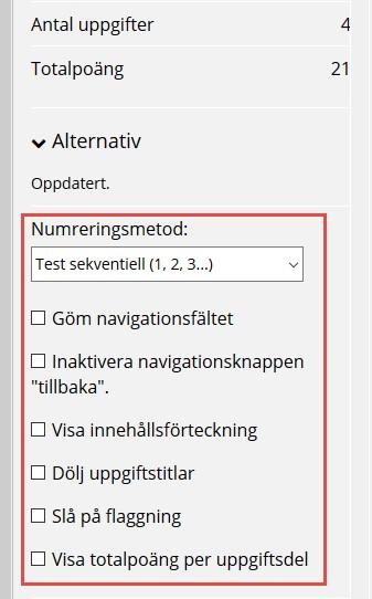 Under steget Inställningar för gränsvärden väljer du