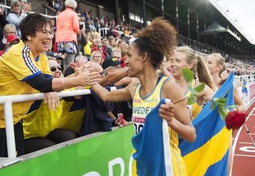 är avgörande för att vi ska få den idrott och det samhälle som vi vill ha. Friidrottens värdegrund bygger på glädje och respekt.