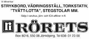 Handla hos oss i Hovslätt. Personligt och med kvalité en god idé!