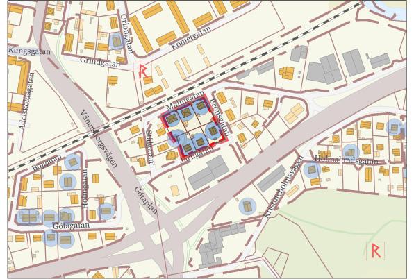 Den välbevarade byggnaden har bibehållit sina ursprungliga exteriöra detaljer såsom balkonger med kolonner, balkongfronter, ytterdörrar och fönster i funktionalistisk stil.