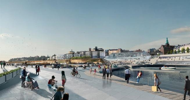 Slussen ska minska risken för översvämningar runt Mälaren Nya