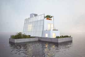 Kvarter där alla, oavsett socioekonomisk och kulturell bakgrund eller ålder, ska känna tillhörighet mitt i stan. Floating houses, Carl Turner Architects. Rental units, Lacaton & Vassal. 3.