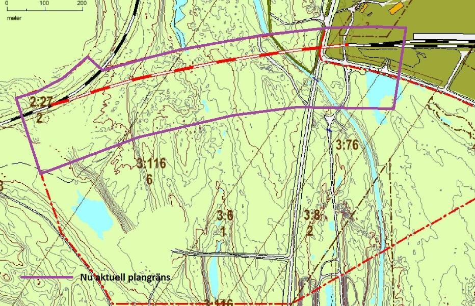 Miljö- och samhällsbyggnadsnämnden beslutade 2015-02-18, 7, att upprätta detaljplan med utökat förfarande för triangelspår.