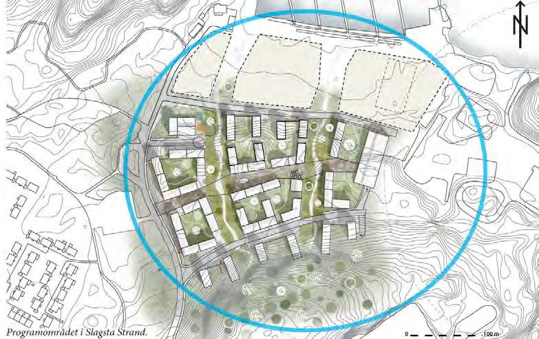 BOTKYRKA KOMMUN Samhällsbyggnadsförvaltningen Planenheten PLANBESKRIVNING 2018-04-24 7 [66] sbf/2017:247 Korpberget, som är beläget nordväst om detaljplaneområdet, samt Mälarstranden västerut ingår i