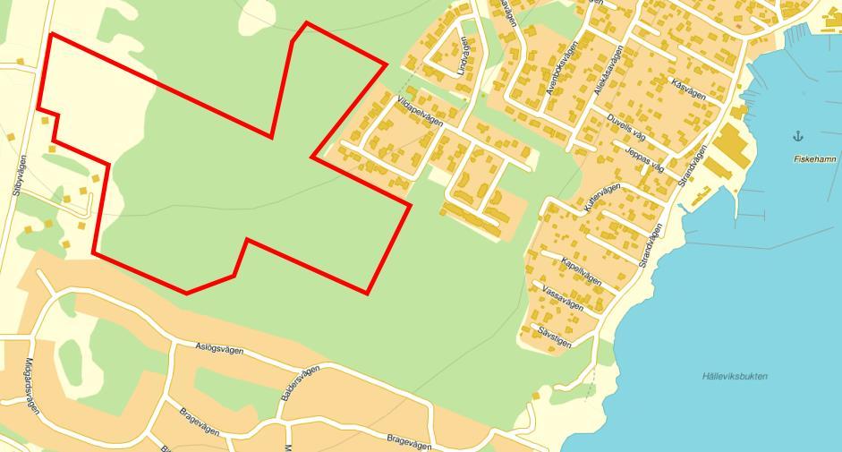geoteknisk utredning för ett planerat bostadsområde i Stiby, mellan Hällevik och Grönslätt.