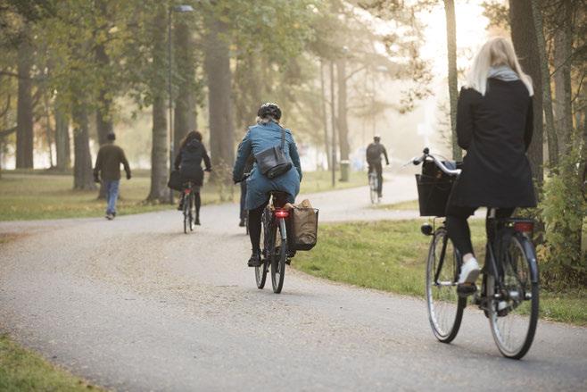 Begreppsförklaringar Cykelpassage: Plats för cyklister att korsa en väg.