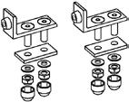 17. Täcklock Modell Benämning Artikelnummer EC-Track täcklock, S-Liten profil, vit eller grå 1441420-9010 1441420-7046 EC-Track täcklock, M-Mellan profil, vit eller grå