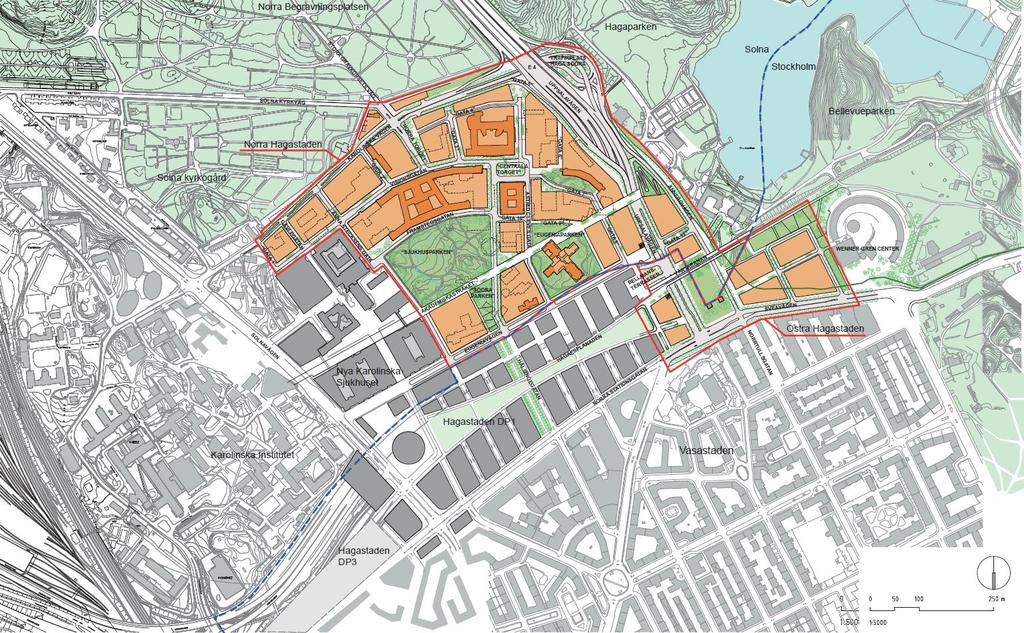 1 Inledning och bakgrund Stockholm genomför i skrivande stund exploatering av stadsdelen Hagastaden.