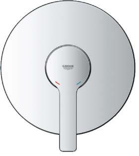 två funktioner finns med GROHE AquaDimmer GROHE RAPIDO SMARTBOX En infästning hanterar upp till tre dusch- /