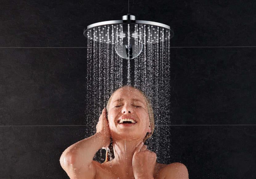 GROHE ETTGREPPSBLANDARE VÅR BLANDARE MED 3-VÄGSOMKASTARE VALET ÄR DITT Vacker och strömlinjeformad design