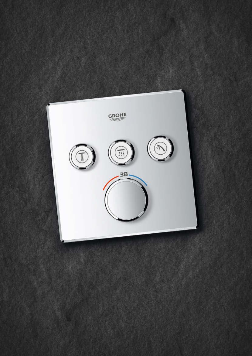 GROHE RAPIDO SMARTBOX ENKELT ATT FIXA DETALJERNA 6 KAN JUSTERAS I EFTERHAND MED UPP TILL SEX GRADER Att göra ett perfekt jobb handlar om att få minsta detalj perfekt.