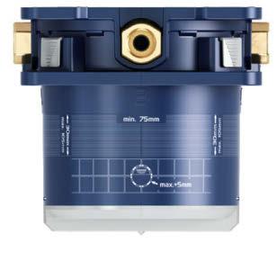 MER DU VET, DESTO MER KOMMER DU ATT ÄLSKA DEN GROHE Rapido SmartBo har flera välgenomtänkta funktioner.