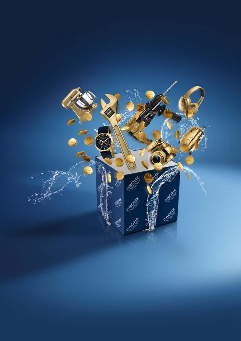 VÄLKOMMEN TILL GROHE SMART UPPTÄCK EN VÄRLD AV SPÄNNANDE FÖRDELAR VAR SMART OCH BLI PARTNER I DET STÖRSTA LOJALITETSPROGRAMMET FÖR INSTALLATÖRER!