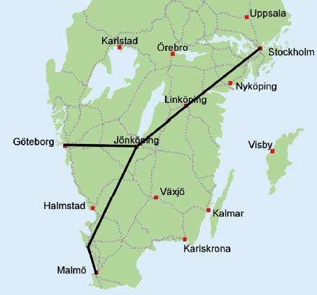 Förslag till ny regional indelning Den av regeringen tillsatta indelningskommittén har i uppgift föreslå en ny läns- och landstingsindelning som innebär att Sverige delas in i väsentligt färre län