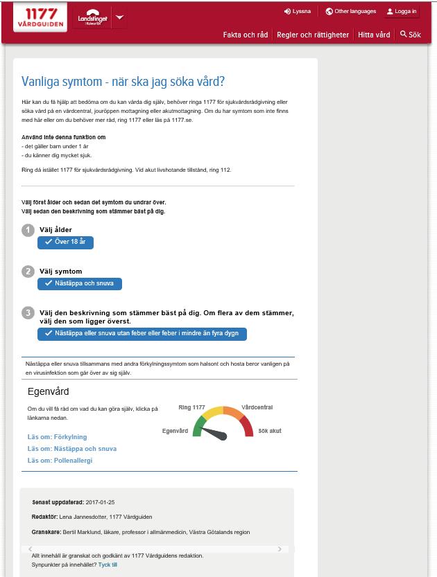 Landstinget i Kalmar län Datum