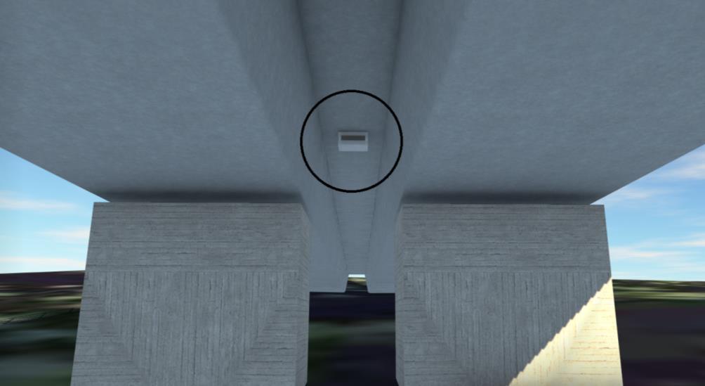 Ett annat problem som vi upptäckt gäller modellens brolager mellan pelare och överbyggnad. Det finns i nuläget ingen möjlighet att kontrollera och justera dessa brolager i InfraWorks 360.