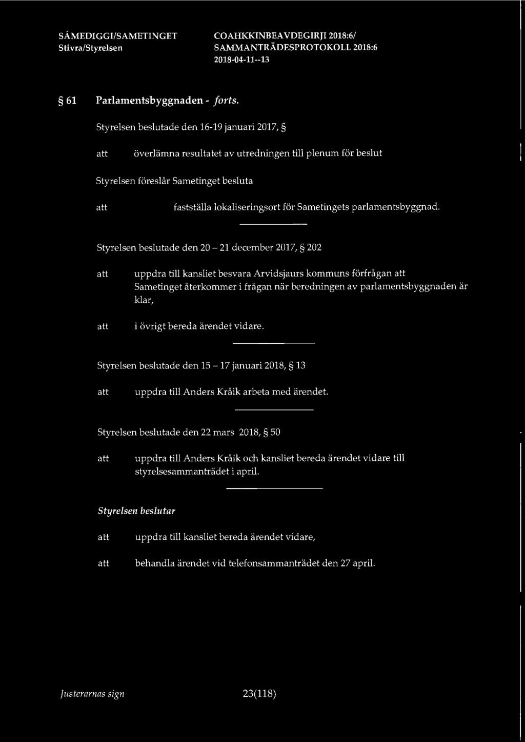 61 Parlamentsbyggnaden - forts.